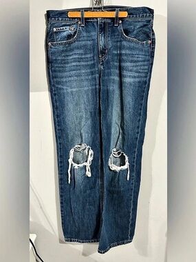Levi's Low Pro Straight Jeans Blue Waist 30